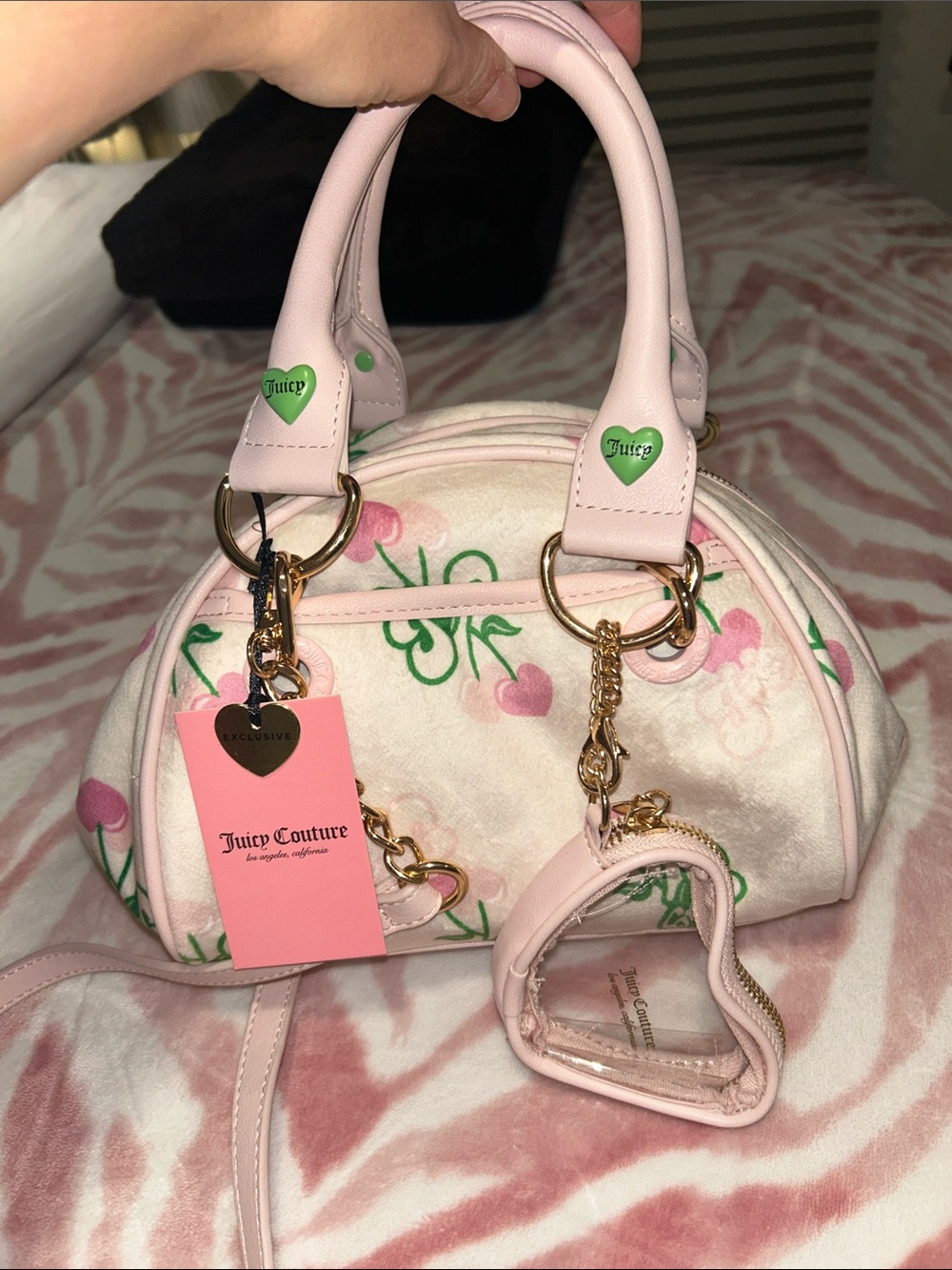 Juicy Couture Retro Cherry purse.
